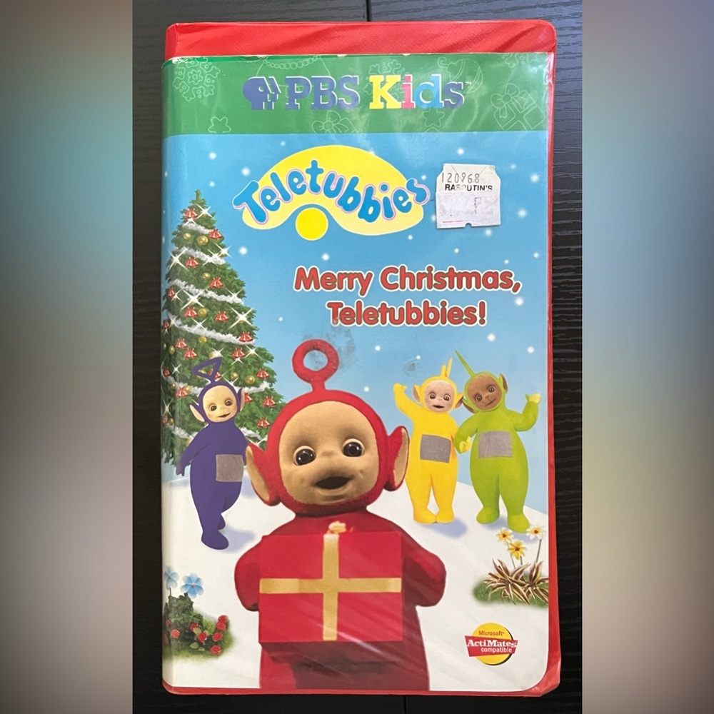Vintage 1999 Teletubies Merry Christmas 2 VHS Set